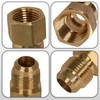 Everflow 1/2" Flare x 1/4" FIP Reducing Adapter Pipe Fitting; Brass F46R-1214